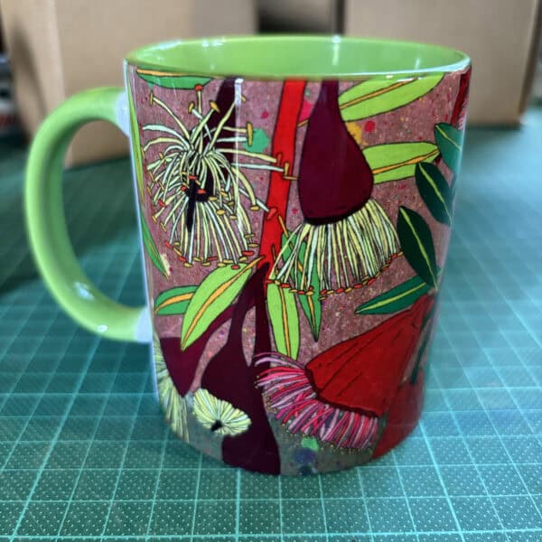 Ceramic Flower Mug